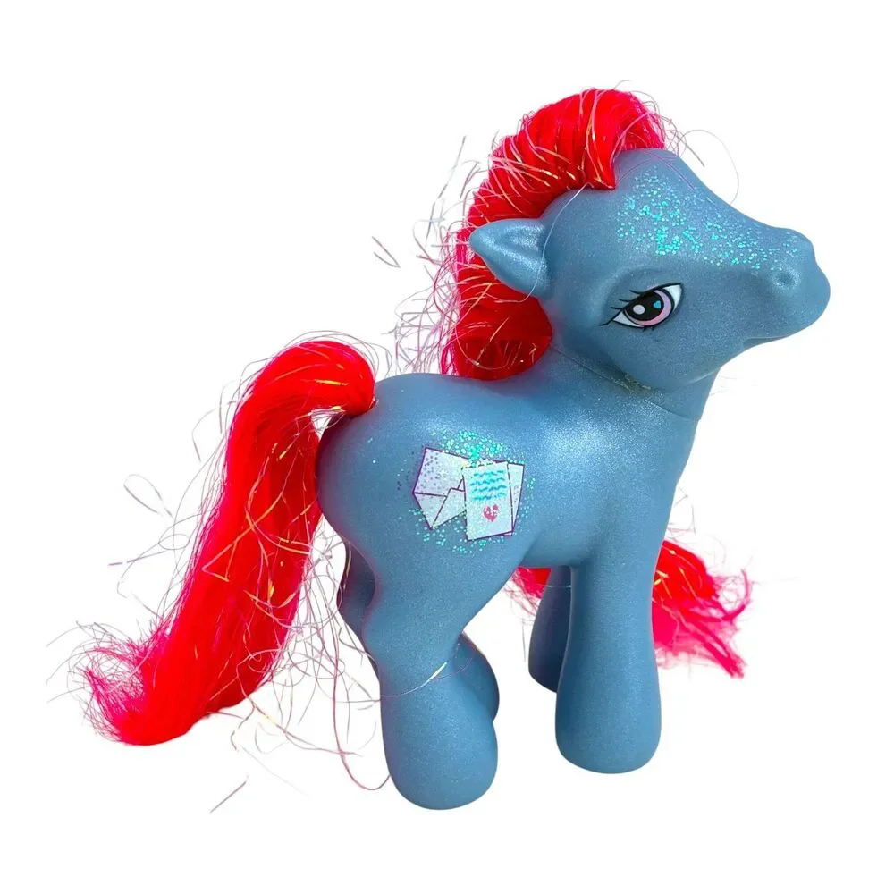 VTG G3 My Little Pony Love Wishes Blue Red Mail Order Hasbro 2005 Valentine